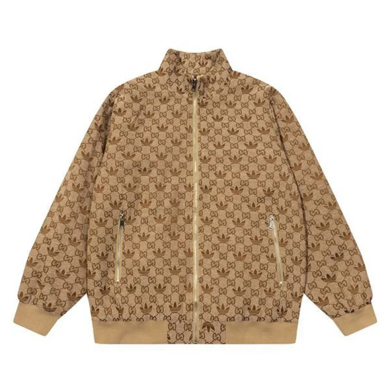 売上総額1位!アディダス グッチ 偽物 コットン ジャージー ジャケット guk39566