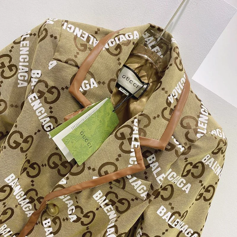 世界中で大人気♪グッチ バレンシアガ GGロゴロングコート コピー guk51547