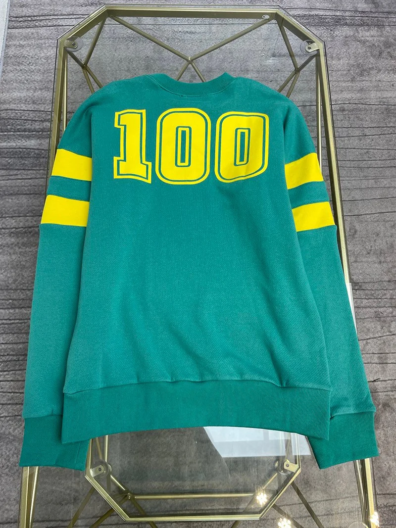 稀少 グッチ 100周年記念 偽物 コットン スウェットシャツ gul75546