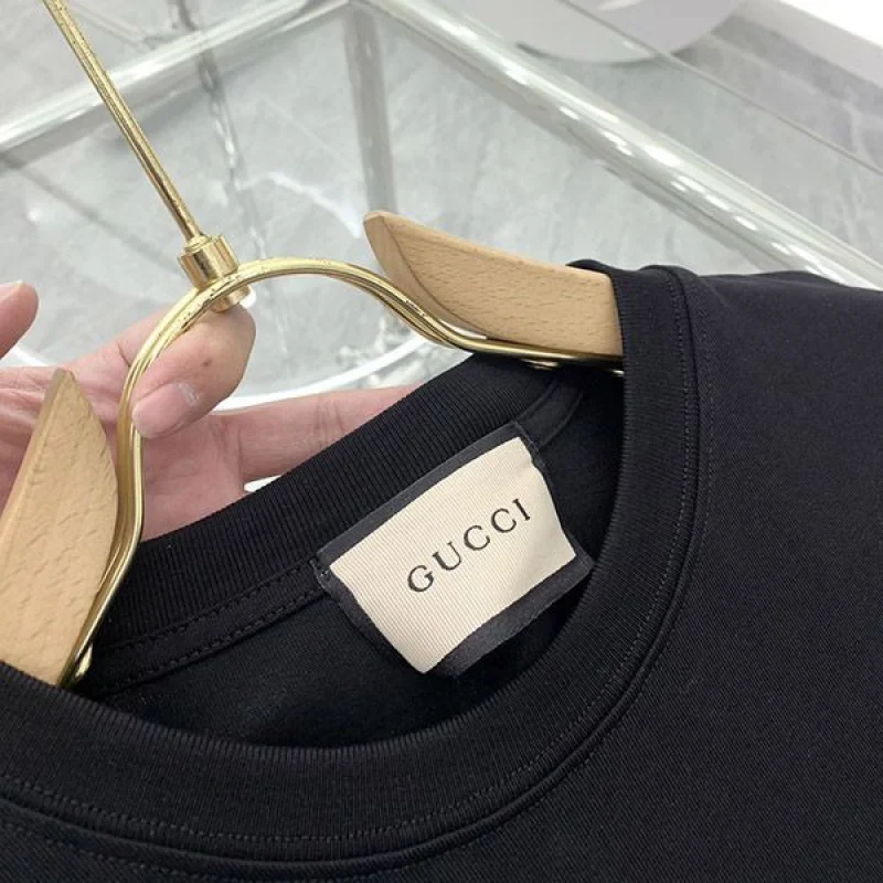 ブティック♪adidas x グッチ コットン 偽物 Tシャツ gul99522