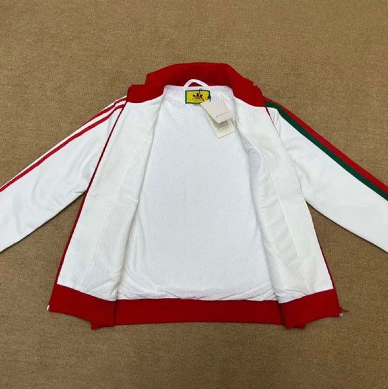 adidas x グッチ ヴィスコース ジップアップジャケット偽物 gud56491