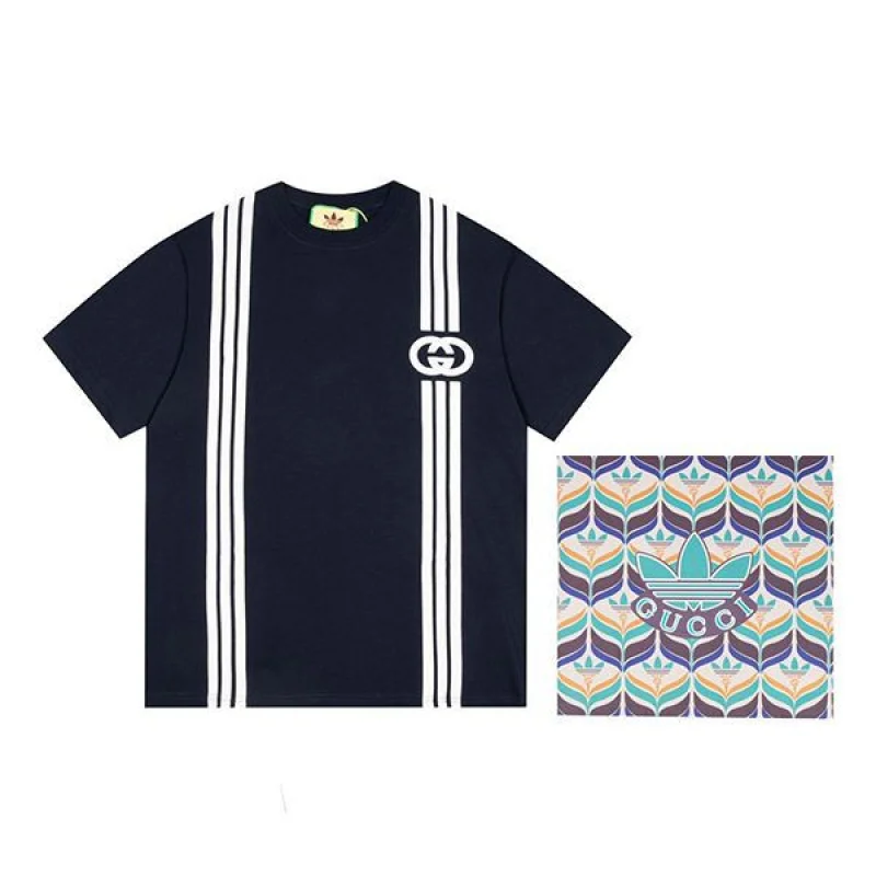 【人気商品】グッチ アディダス コピー コラボ Tシャツ guo60619