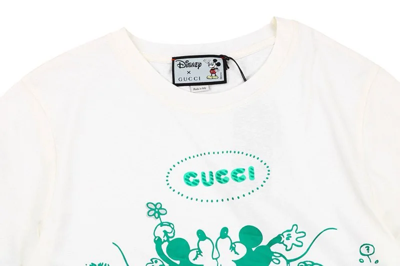 ☆超人気☆グッチ コットン Tシャツ 偽物 半袖 ロゴ gup75443