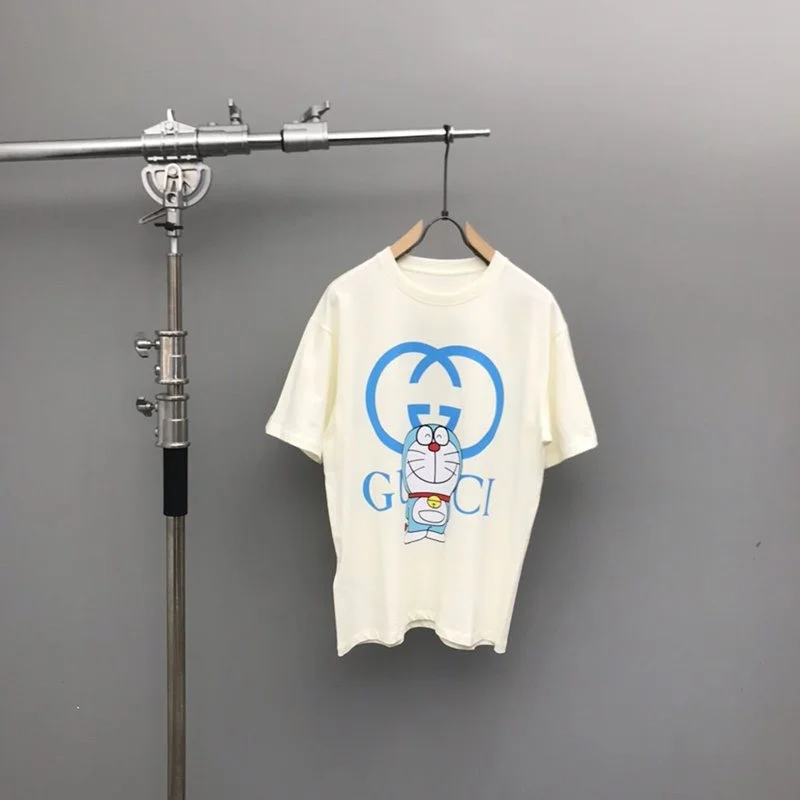 大人気!グッチxドラえもん コピー★コラボ★オーバーサイズ Tシャツ gur56176
