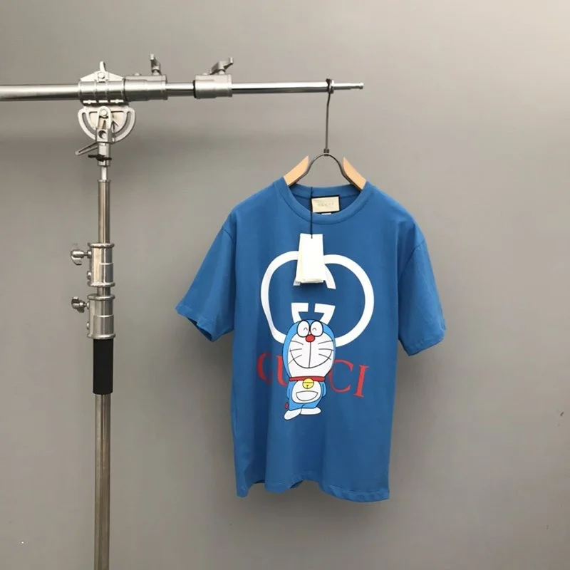 世界中で大人気♪グッチxドラえもん 偽物★コラボ★オーバーサイズ Tシャツ gut14628