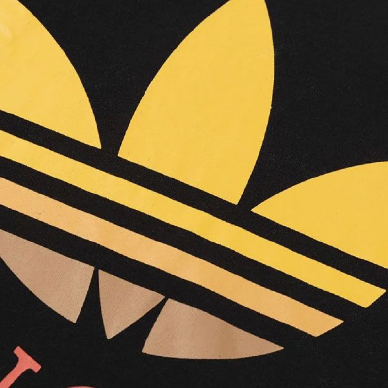 可愛い グッチ×adidas オーバーサイズ コットン Tシャツ 偽物 gut20579