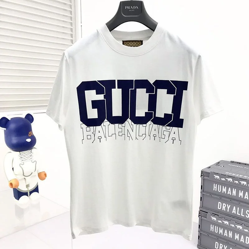 可愛い【グッチ】パームツリー コットン ジャージー Tシャツ コピー 2色 gut66878