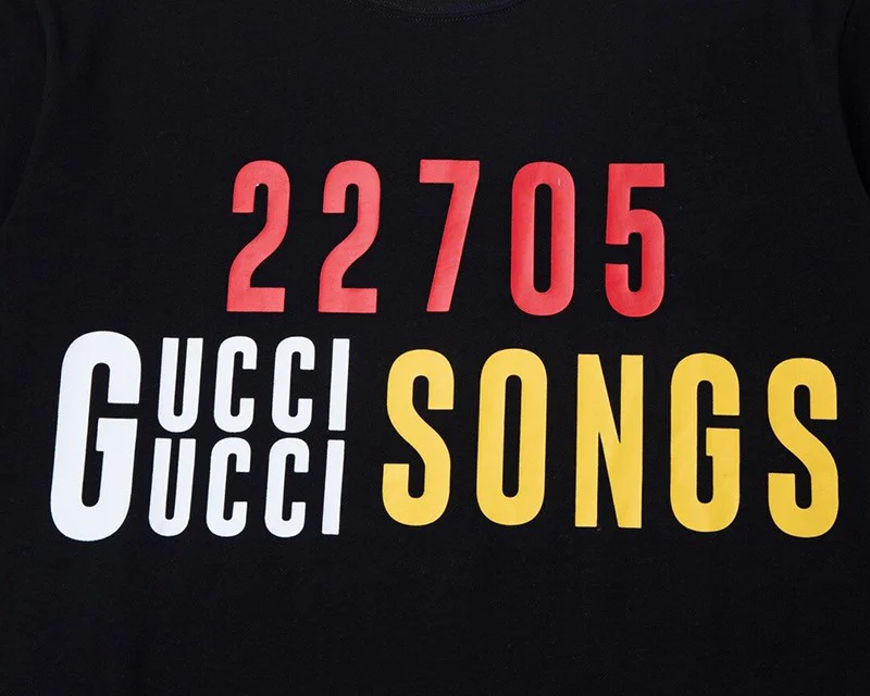 完売必至 【グッチ】100周年 限定コレクション コットン Tシャツ 偽物 gut73326