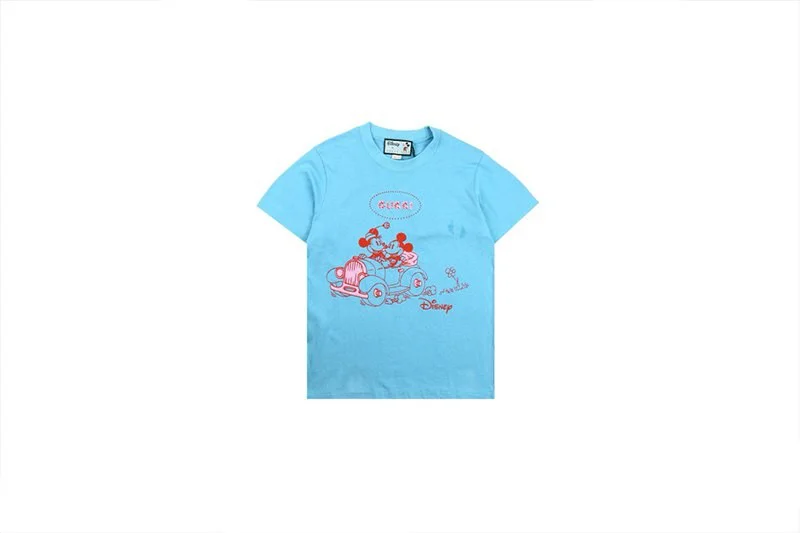 可愛い グッチ コットン Tシャツ スーパーコピー 半袖 ロゴ guu05223