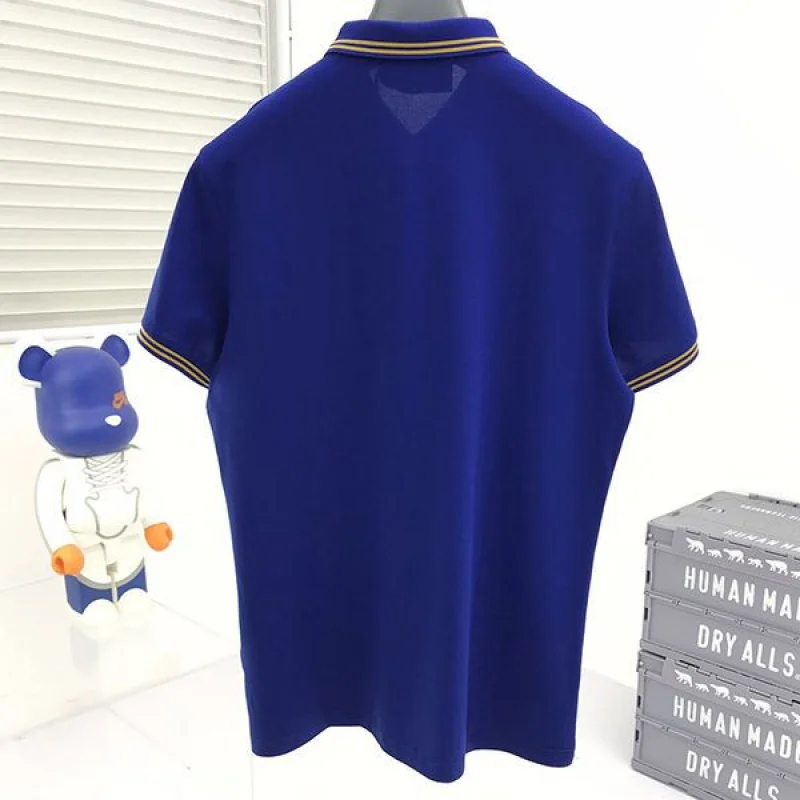 入手困難 アディダス x グッチ コットン ポロシャツ コピー guv19097