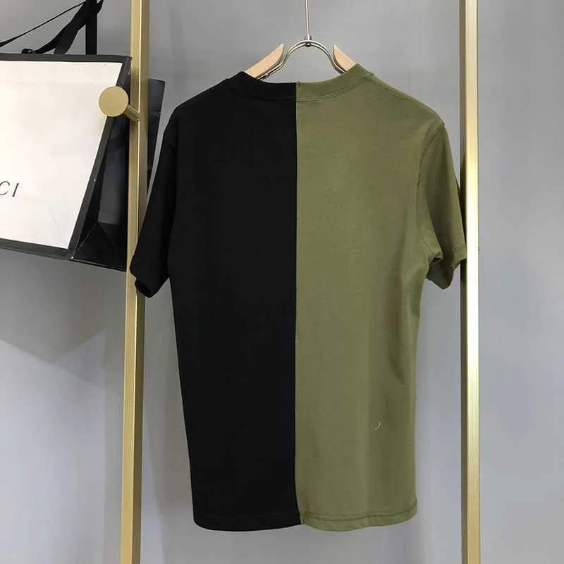 最安値挑戦グッチ×ノースフェイス パッチワーク クルーネック Tシャツ 偽物 guv78107