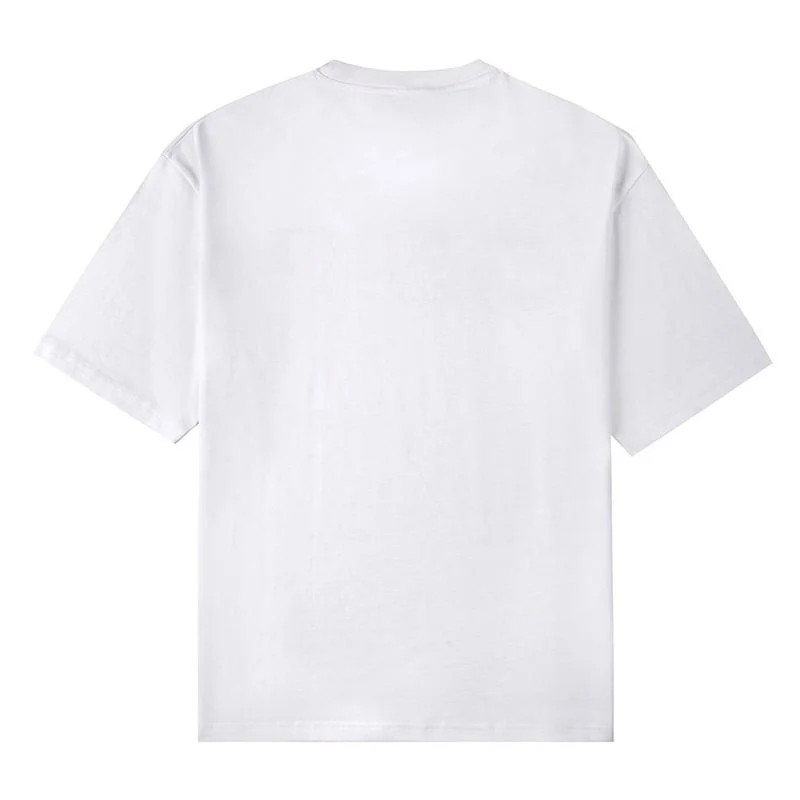 目を惹くカラーバレンシアガ×グッチ コピー ブラックロゴ★ホワイトTシャツ guv81493