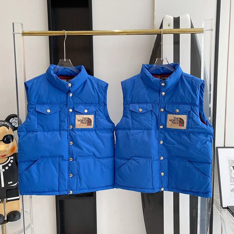超希少!グッチ x ノースフェイス★ダウンベスト偽物 guw18392