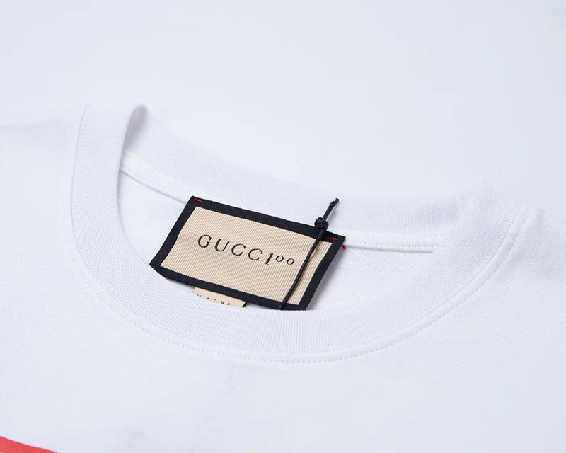 争奪戦 【100周年記念】グッチ ◇ コットン ロゴTシャツ コピー gux96442