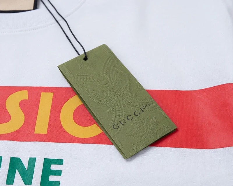 争奪戦 【100周年記念】グッチ ◇ コットン ロゴTシャツ コピー gux96442
