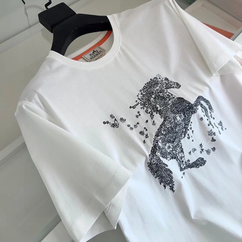 エルメス 馬柄 Tシャツ 偽物N級品 erj96464