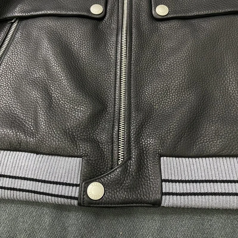 人気急上昇 エルメス レザー ジャケット 偽物 ディアスキン erp77625