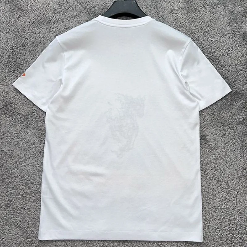 人気急上昇エルメス 半袖 Tシャツ スーパーコピー H刺繍 コットン err31105