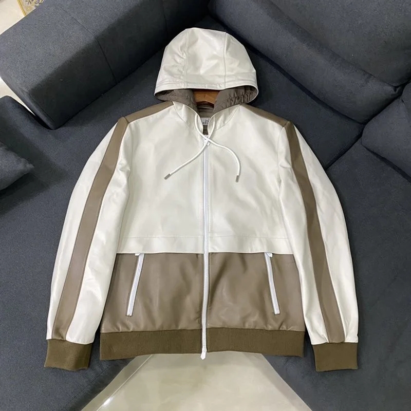 ★日本!!人気!エルメス レザー ジャケットコピー ディアスキン err65934