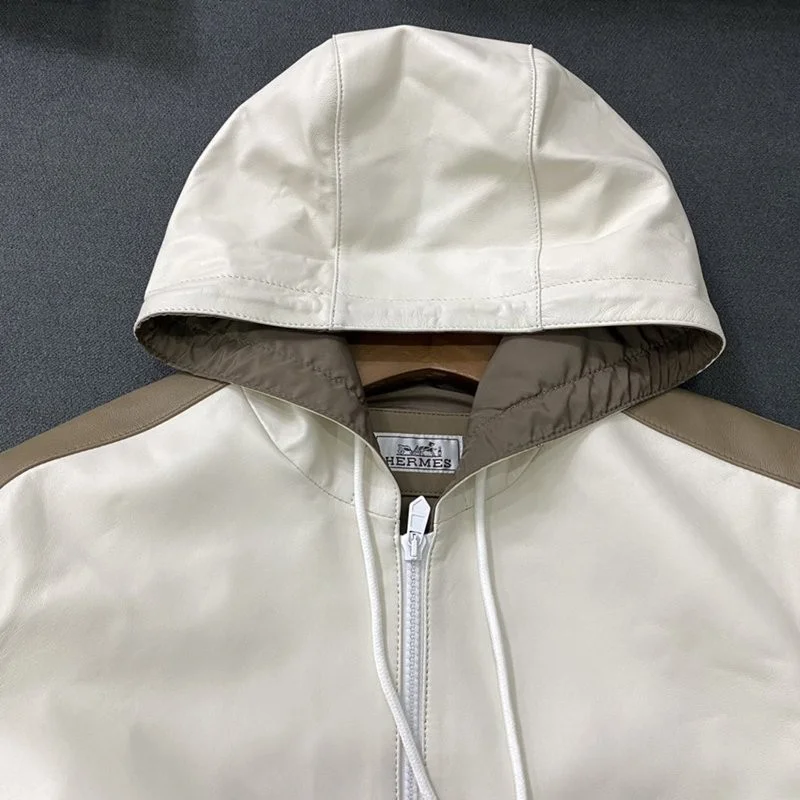 ★日本!!人気!エルメス レザー ジャケットコピー ディアスキン err65934