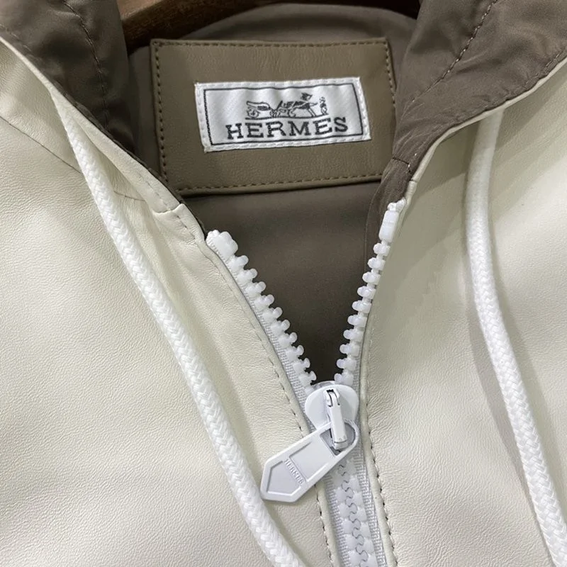 ★日本!!人気!エルメス レザー ジャケットコピー ディアスキン err65934