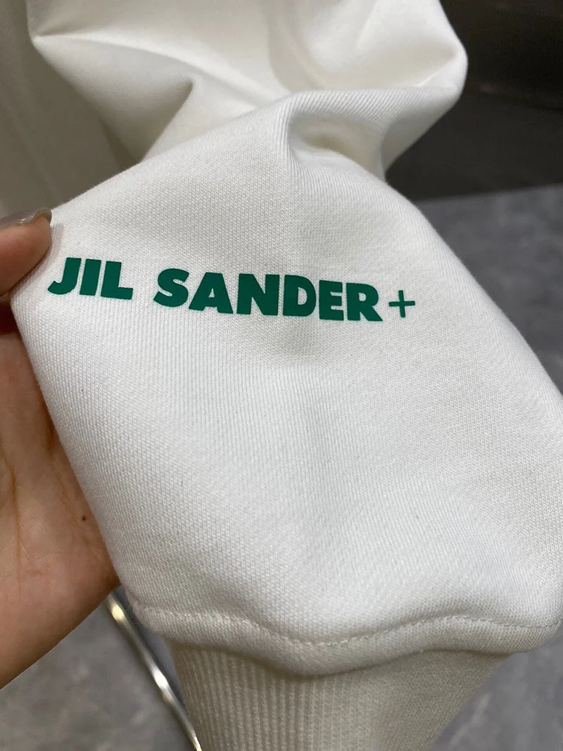 超話題!ジルサンダー パーカー 偽物 ロゴ刺繍 スウェットフーディー Jie28921