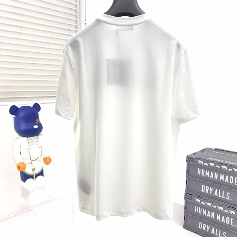 入手困難ジルサンダー ロゴプリント入りコットンジャージーTシャツ 偽物 ホワイト Jii34356