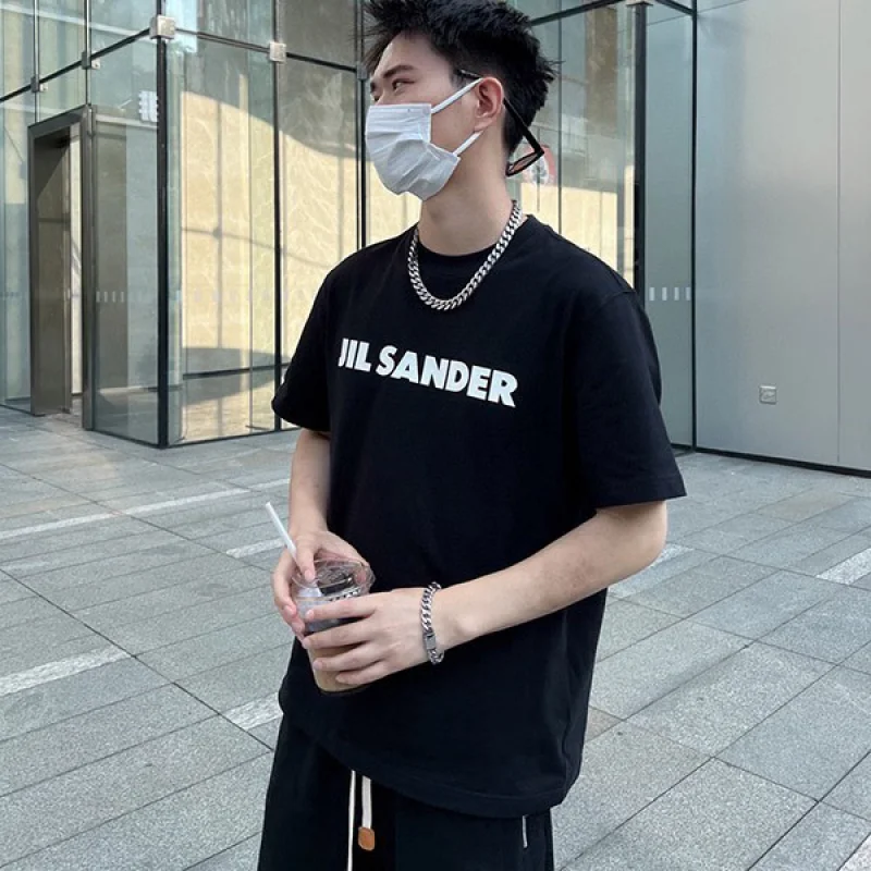 ジルサンダー+ x アークテリクス 偽物 コラボロゴTシャツ 男女兼用 Jik13604