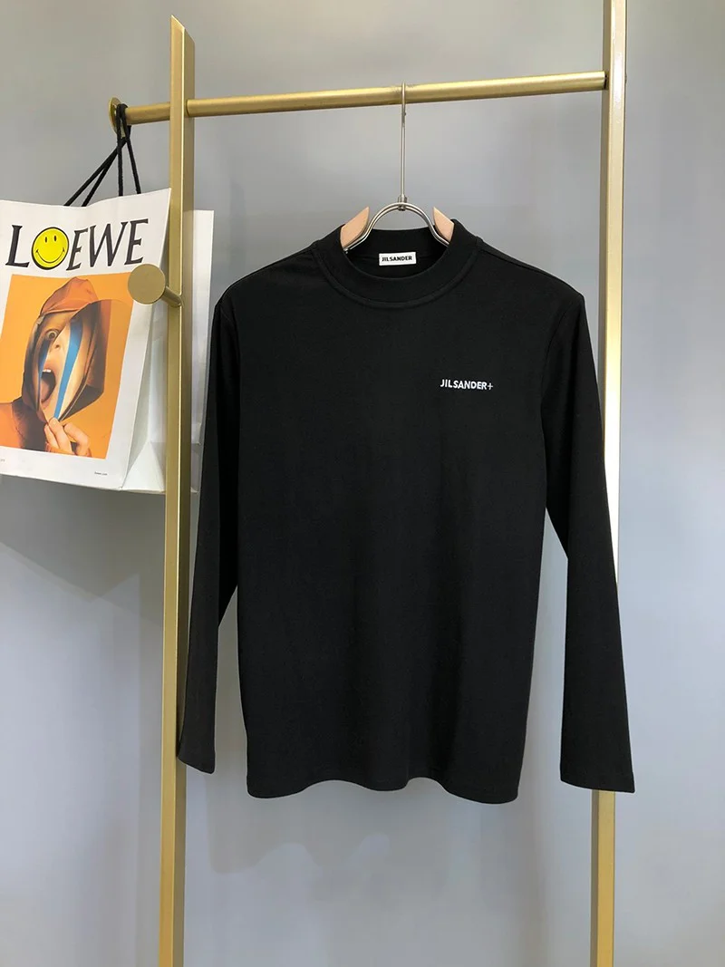 人気No1 ジルサンダー Tシャツ コピー ロゴ 長袖 ロンT 2色 Jil99755