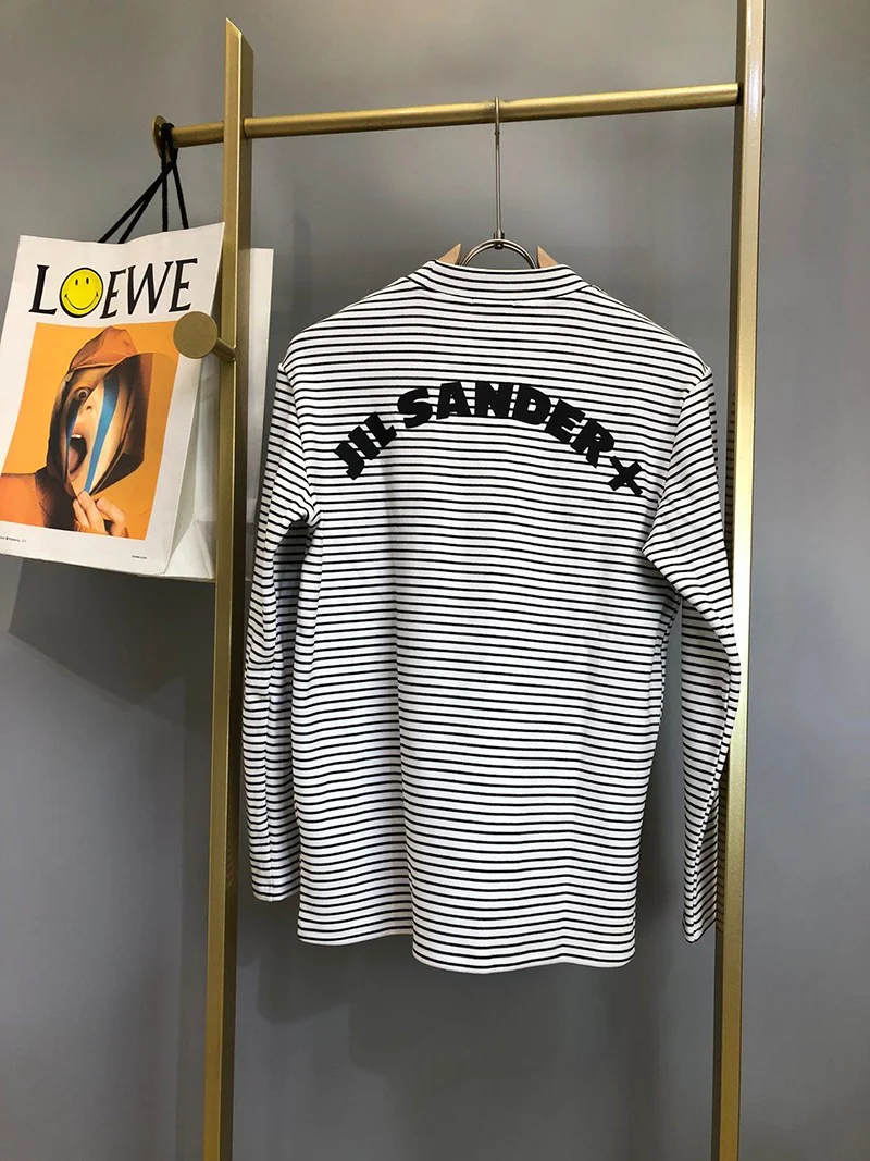 大人気!!新色 ジルサンダー Tシャツ コピー ロゴ 長袖 ロンT Jim53597