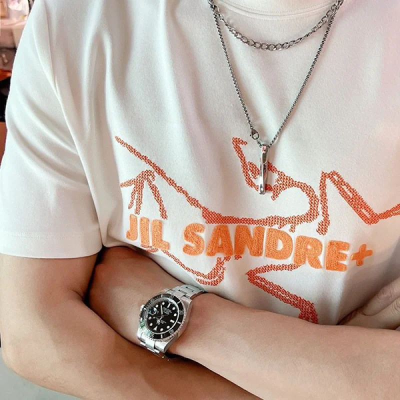 ジルサンダー+ x アークテリクス コピー リフレクティブ コラボTシャツ Jip73646
