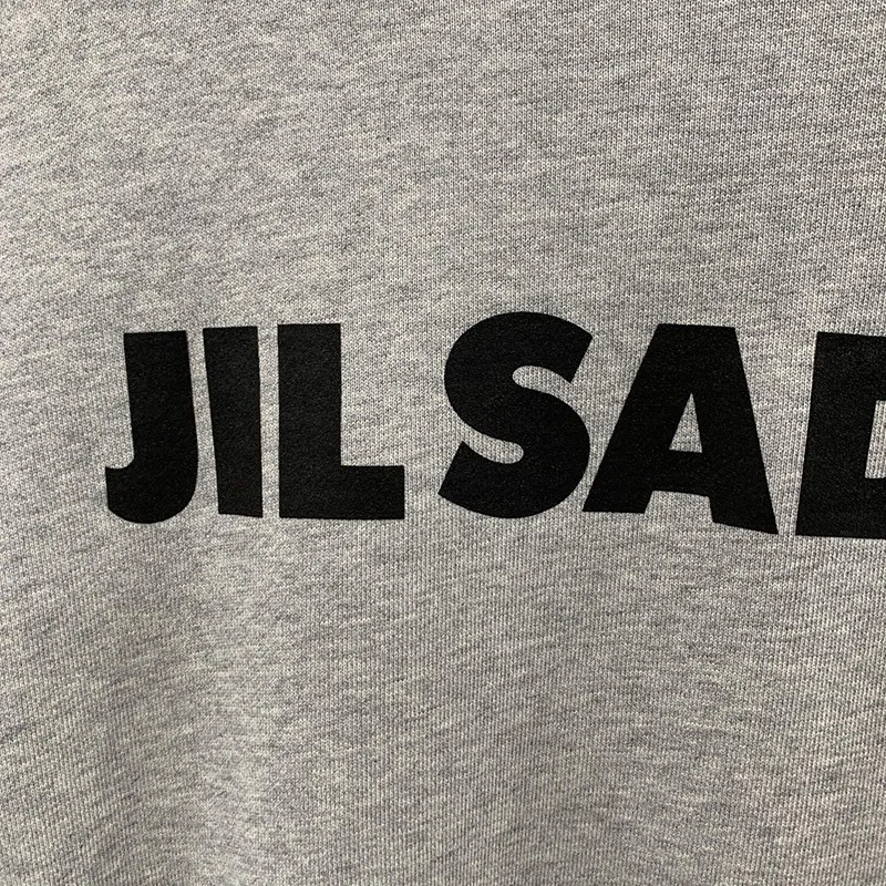 【日本未発売】ジルサンダー パーカー 偽物 ロゴ刺繍 スウェットフーディー Jir41169