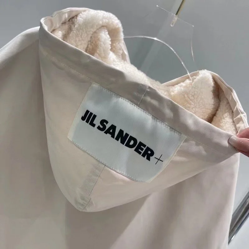☆超人気☆ジルサンダー モックパーカー 偽物 もっとフリース Jin75183