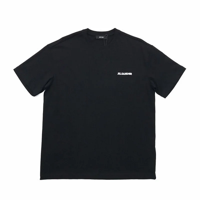 ☆超人気☆ジルサンダー ロゴTシャツ コピー 半袖 ブラック Jiy35542