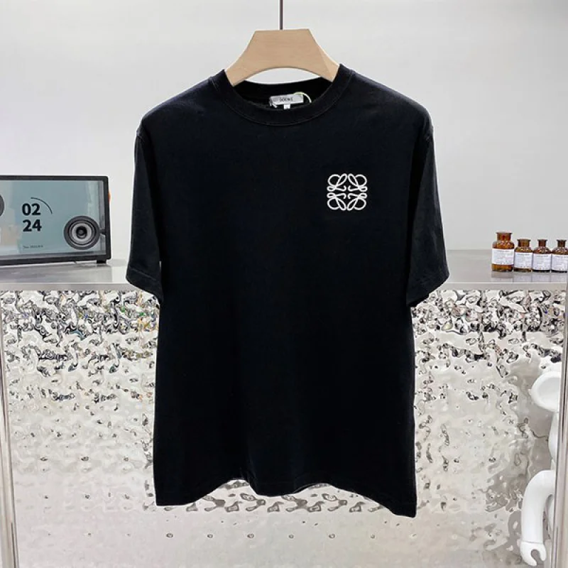最安値挑戦 ロエベ エンブロイダリー アナグラム Tシャツ コピー 2色 H526Y22J26