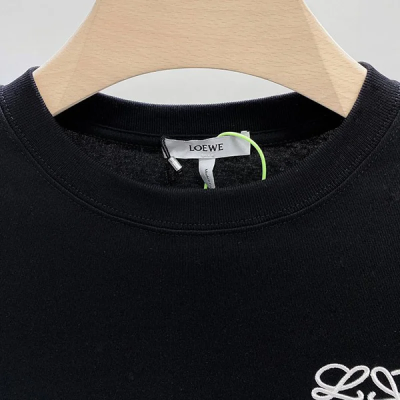 最安値挑戦 ロエベ エンブロイダリー アナグラム Tシャツ コピー 2色 H526Y22J26