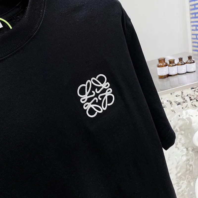 最安値挑戦 ロエベ エンブロイダリー アナグラム Tシャツ コピー 2色 H526Y22J26