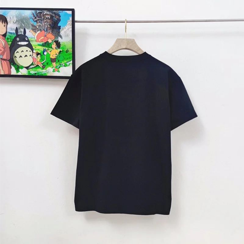 ロエベ☆アナグラム フェイクポケット ロゴ コットン 半袖Tシャツ コピー H526Y22X25