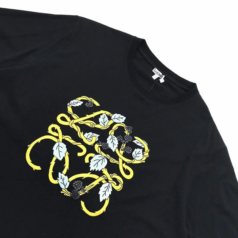 可愛い ロエベ コピー★ハーバリウム アナグラム コットンTシャツ H800Y22X16
