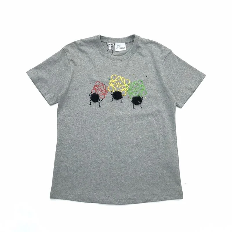 春夏新作ロエベ×ジブリ コピー ススワタリ アナグラム Tシャツ (コットン) S928Y22J01