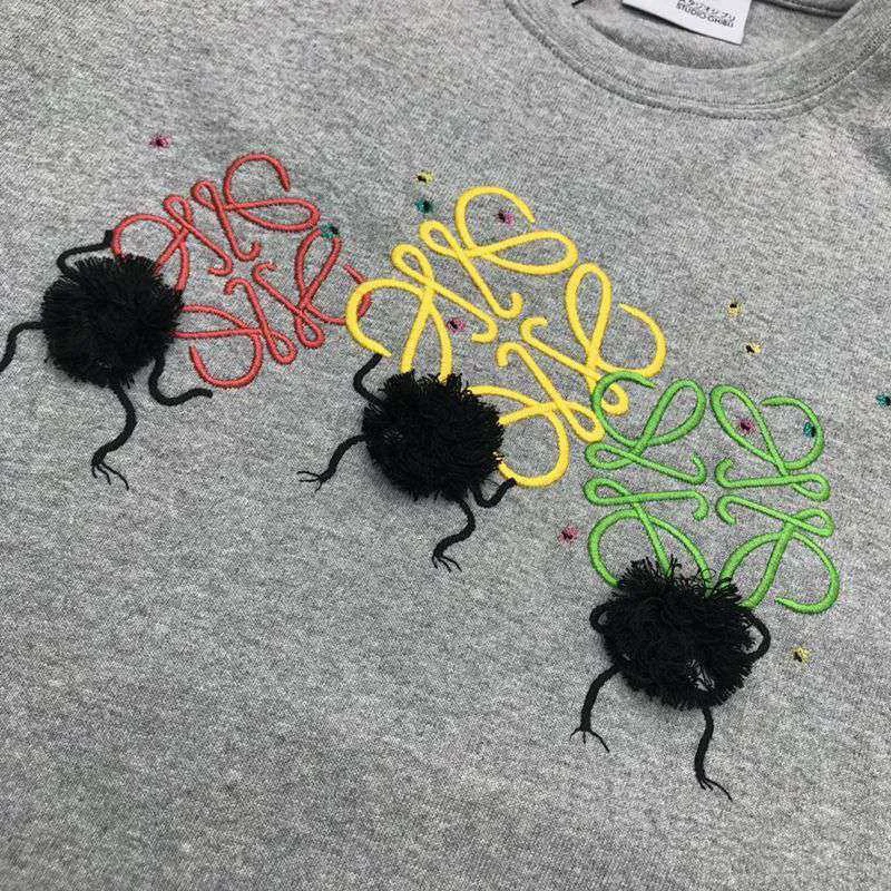 春夏新作ロエベ×ジブリ コピー ススワタリ アナグラム Tシャツ (コットン) S928Y22J01