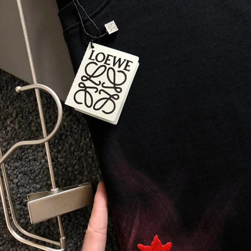 ロエベ × ハウルの動く城 コピー コットン Tシャツ SB44Y22X06