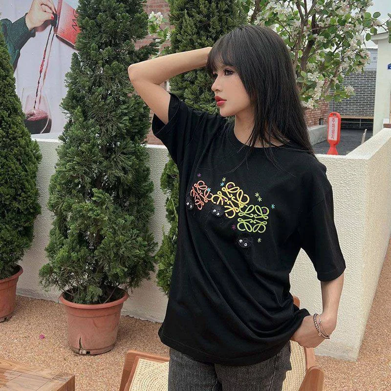 ロエベ コピー『千と千尋の神隠し』ススワタリ アナグラム Tシャツ (コットン) lob44738