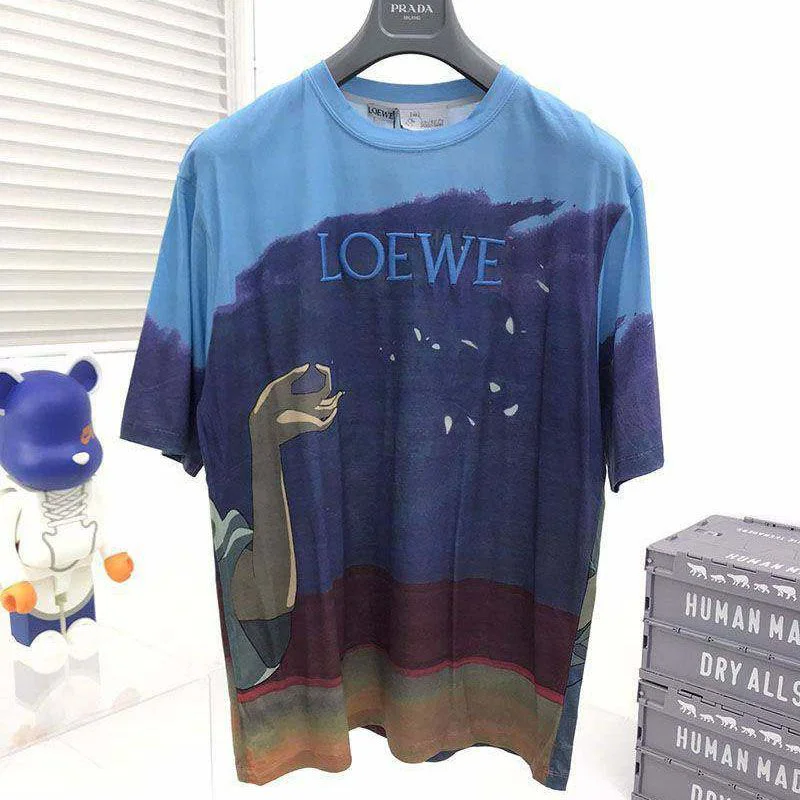 累積売上総額第1位!ロエベ 千と千尋の神隠し ハク Tシャツ コットンジャージー lob94485