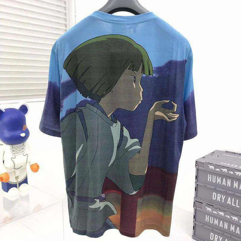 累積売上総額第1位!ロエベ 千と千尋の神隠し ハク Tシャツ コットンジャージー lob94485