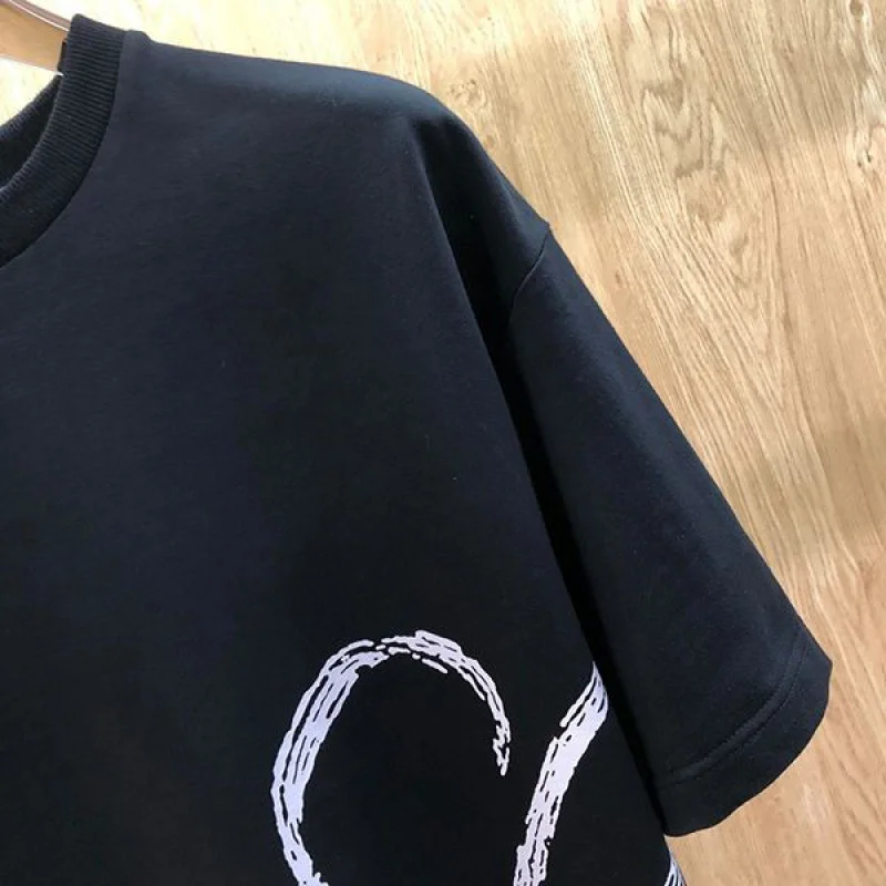 累積売上総額第1位!ロエベ★アナグラム ロゴ コットン 半袖 Tシャツ コピー lod46857