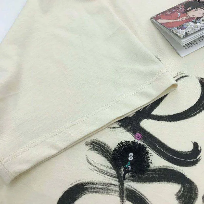 大人気!!新色 ロエベ × スタジオジブリ ロゴ Tシャツ コピー loc79636