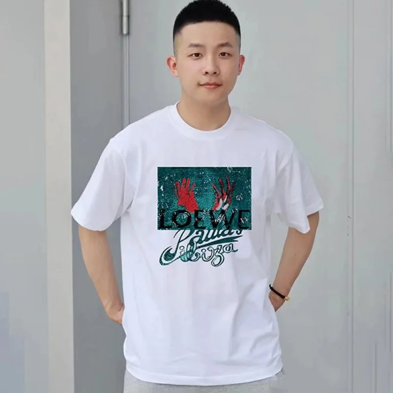 新作で超限定♪ロエベ Tシャツ コピー 半袖 コットン lof34837