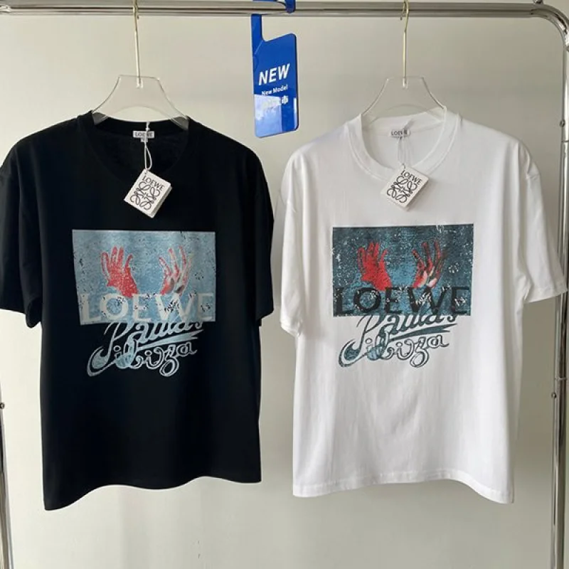 新作で超限定♪ロエベ Tシャツ コピー 半袖 コットン lof34837
