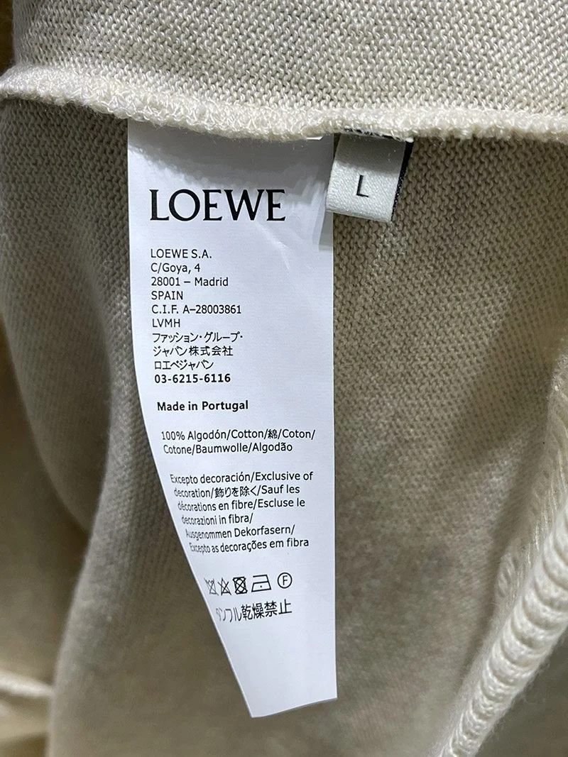 大人気!ロエベ アナグラム エンブロイダリー スウェットシャツ 偽物 lof85853